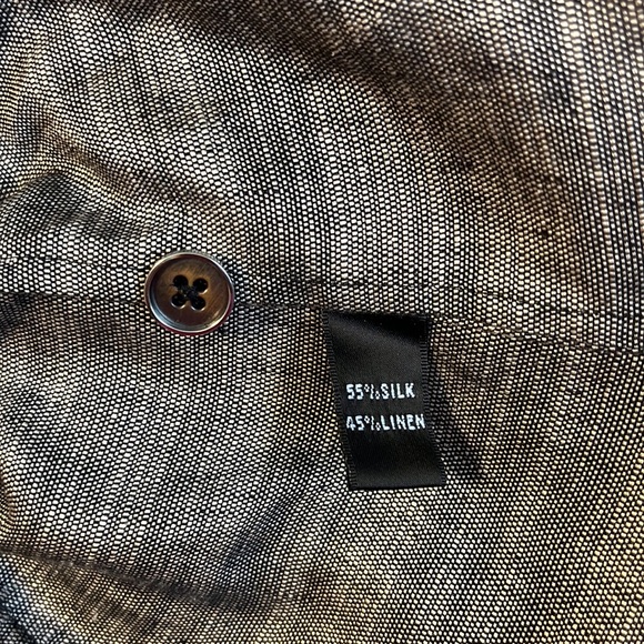 Linda Allard Ellen Tracy linen/silk blend blazer - Picture 7 of 7